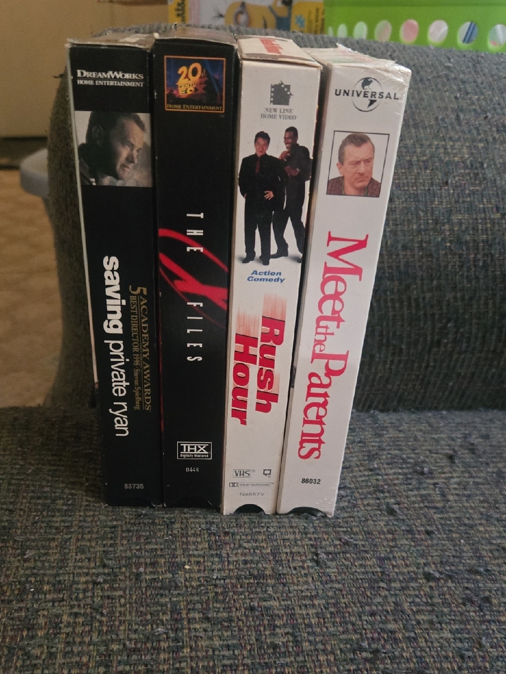 Set Of 4 VHS Movies